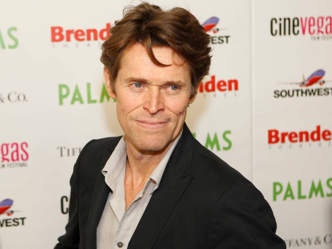 Willem Dafoe at the Cinevegas Honorees Reception Red Carpet held in the Rain Nightclub hallway ...