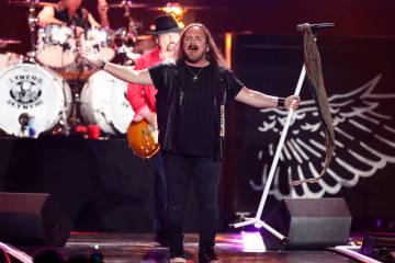 Lynyrd Skynyrd performs at the 2018 iHeartRadio Music Festival Day 2 held at T-Mobile Arena on ...
