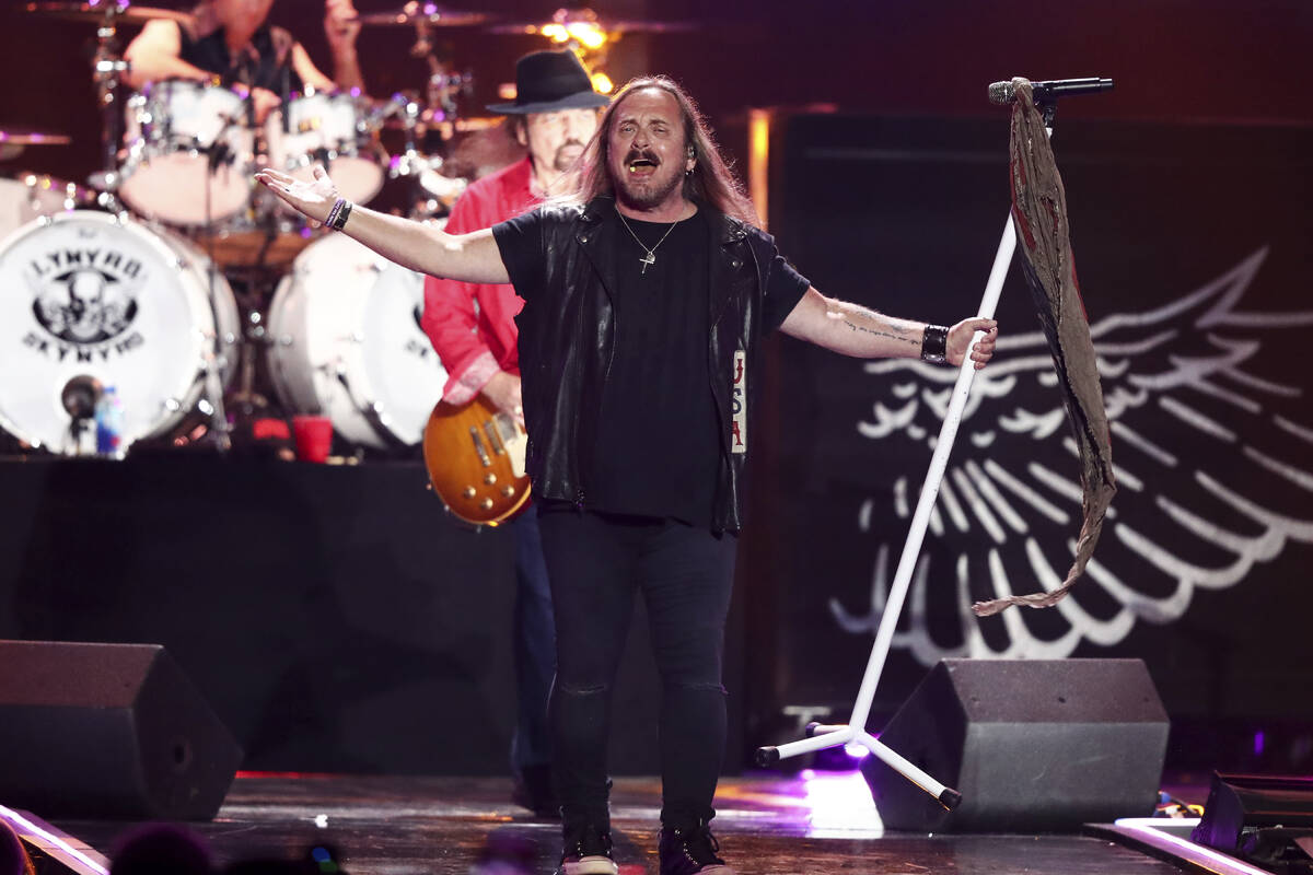 Lynyrd Skynyrd performs at the 2018 iHeartRadio Music Festival Day 2 held at T-Mobile Arena on ...