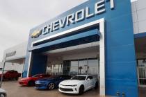 This undated photo shows Findlay Chevrolet in southwest Las Vegas, one of the auto dealerships ...