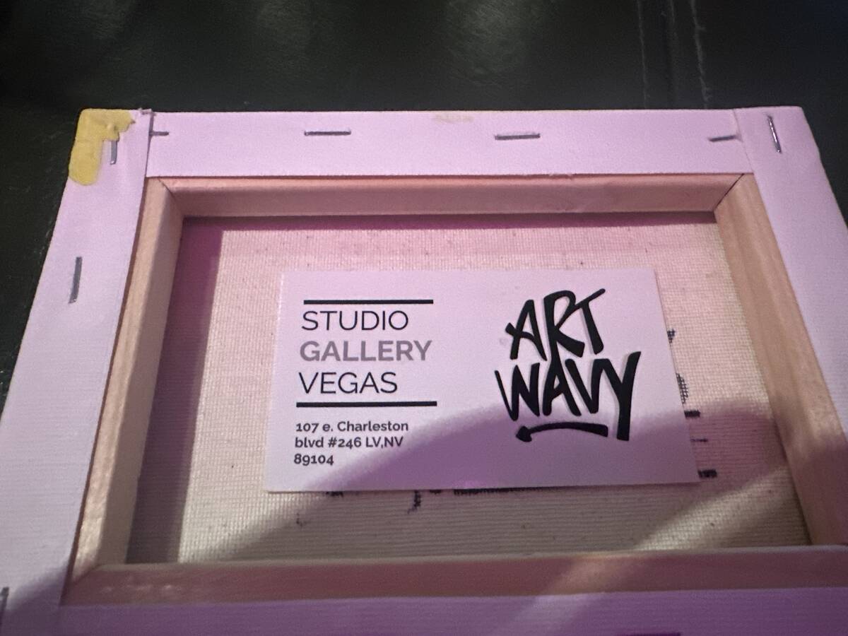 The ArtWavy studio information is shown inside R-J columnist John Katsilometes' art purchase du ...