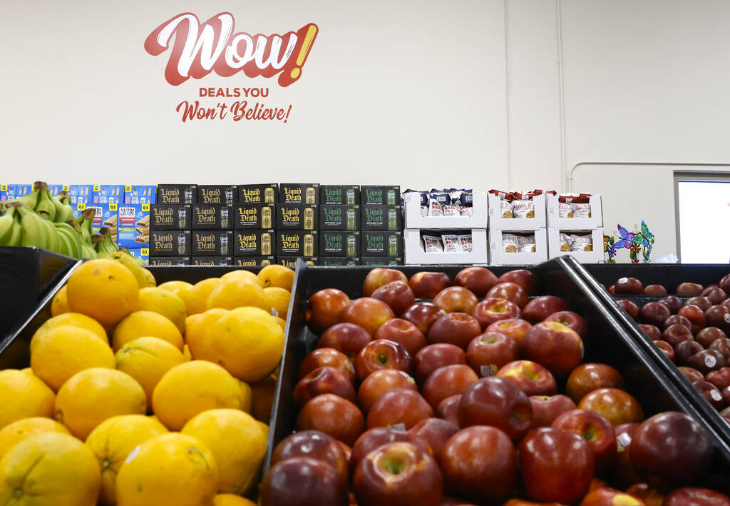 Discounted produce on display at Grocery Outlet Bargain Market, on Wednesday, June 19, 2024, in ...