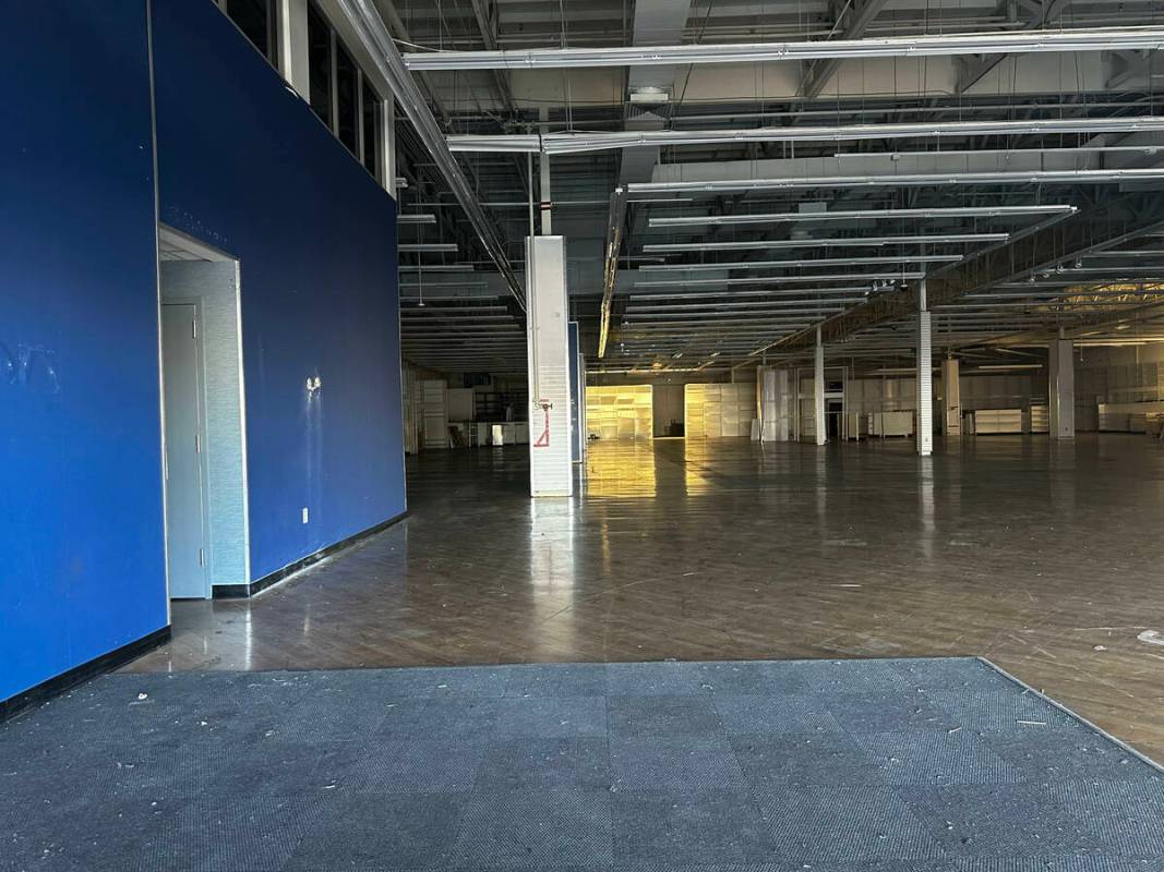 The inside of a former Bed Bath and Beyond in Henderson that is set to be redeveloped into an A ...