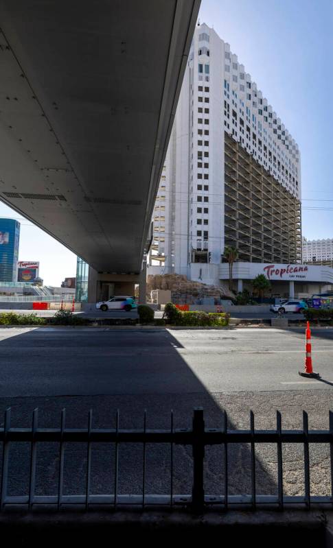 More than half of the floors have been stripped floors of the tower as demolition continues on ...