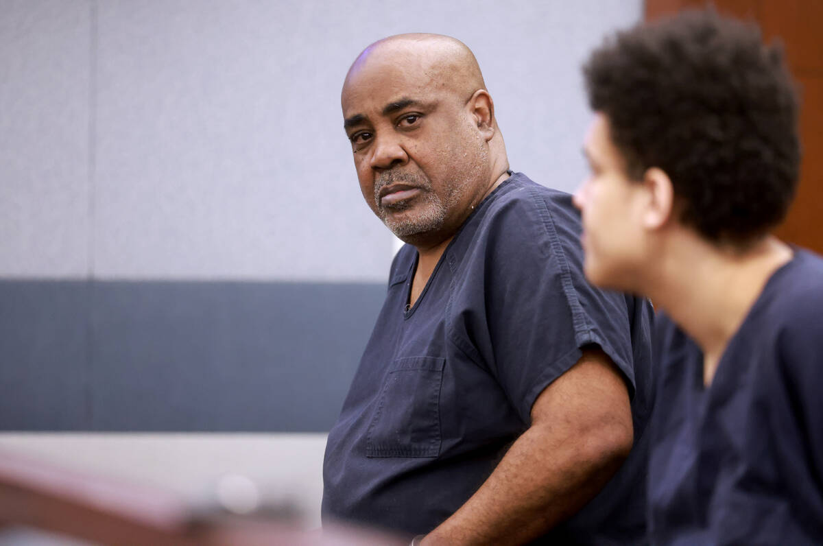 Duane "Keffe D" Davis, who is accused of orchestrating the 1996 slaying of hip-hop ic ...