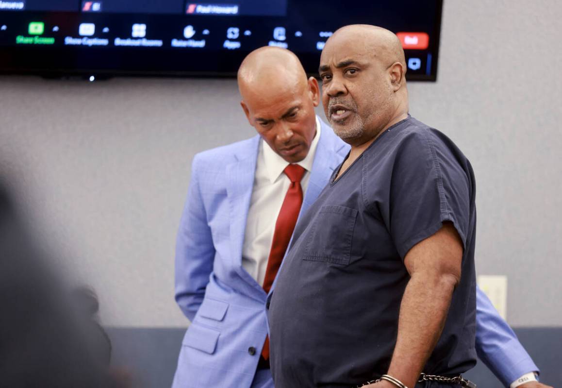 Duane "Keffe D" Davis, who is accused of orchestrating the 1996 slaying of hip-hop ic ...