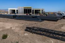 Construction continues on the new Ashley HomeStore that is being built next to the Ikea near th ...