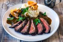 The Surf and Turf at La Madre Canyon Grill on Tuesday, June 18, 2024, in Las Vegas. (L.E. Basko ...