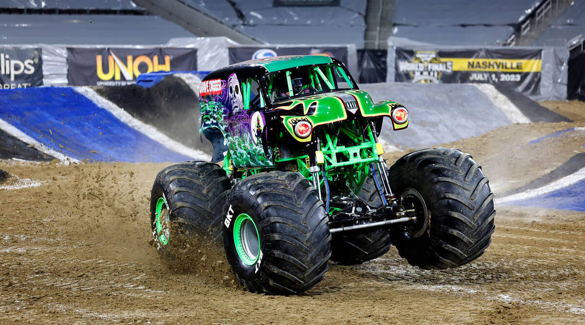 Monster Jam returns to the Thomas & Mack Center this weekend. (Feld Entertainment)