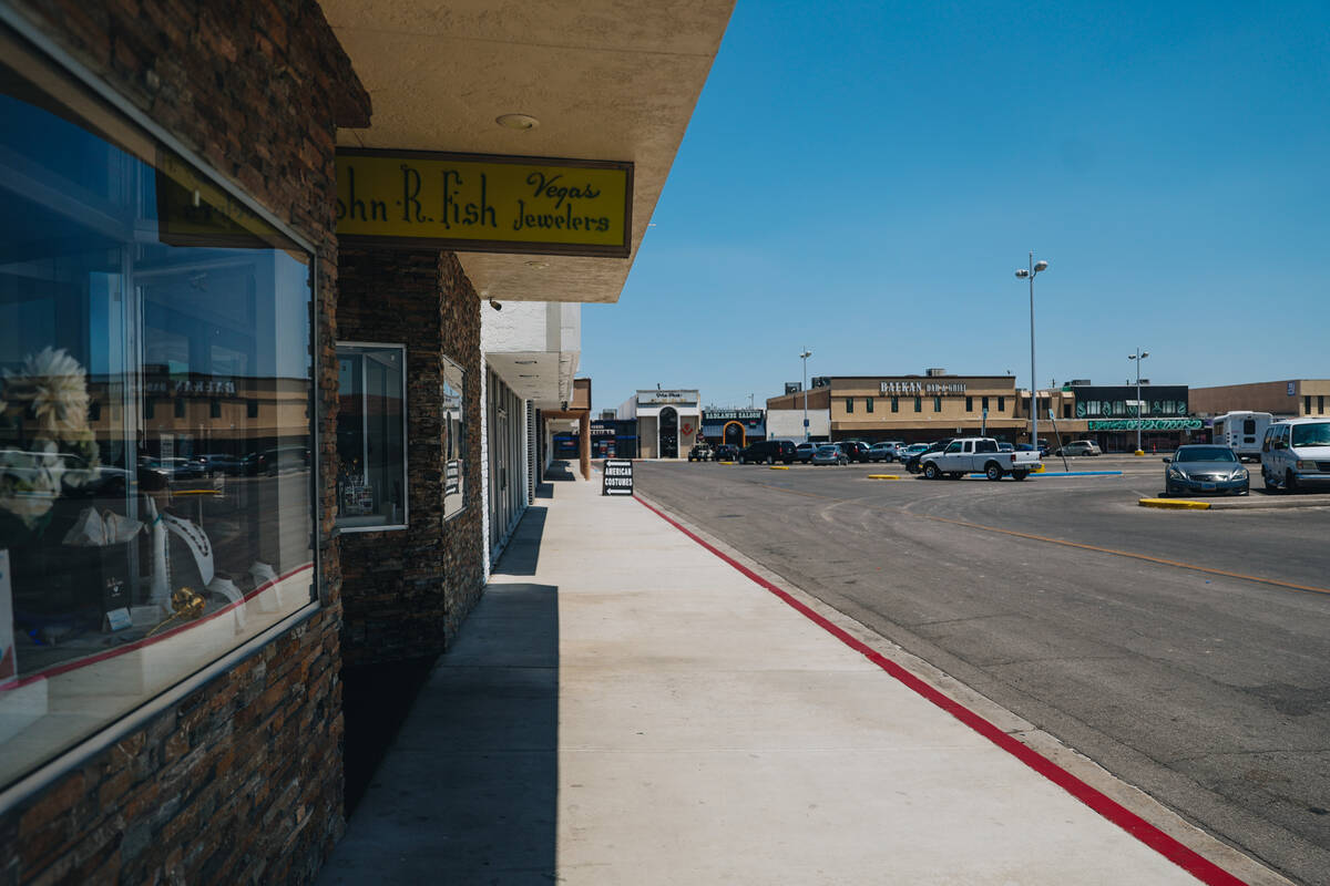 The Historic Commercial Center is seen on Thursday, June 27, 2024, in Las Vegas. Madeline Carte ...