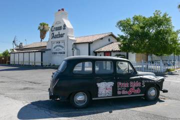 The Crown & Anchor Pub at 1350 E. Tropicana Avenue is seen Wednesday, July 3, 2024, in Las Vega ...