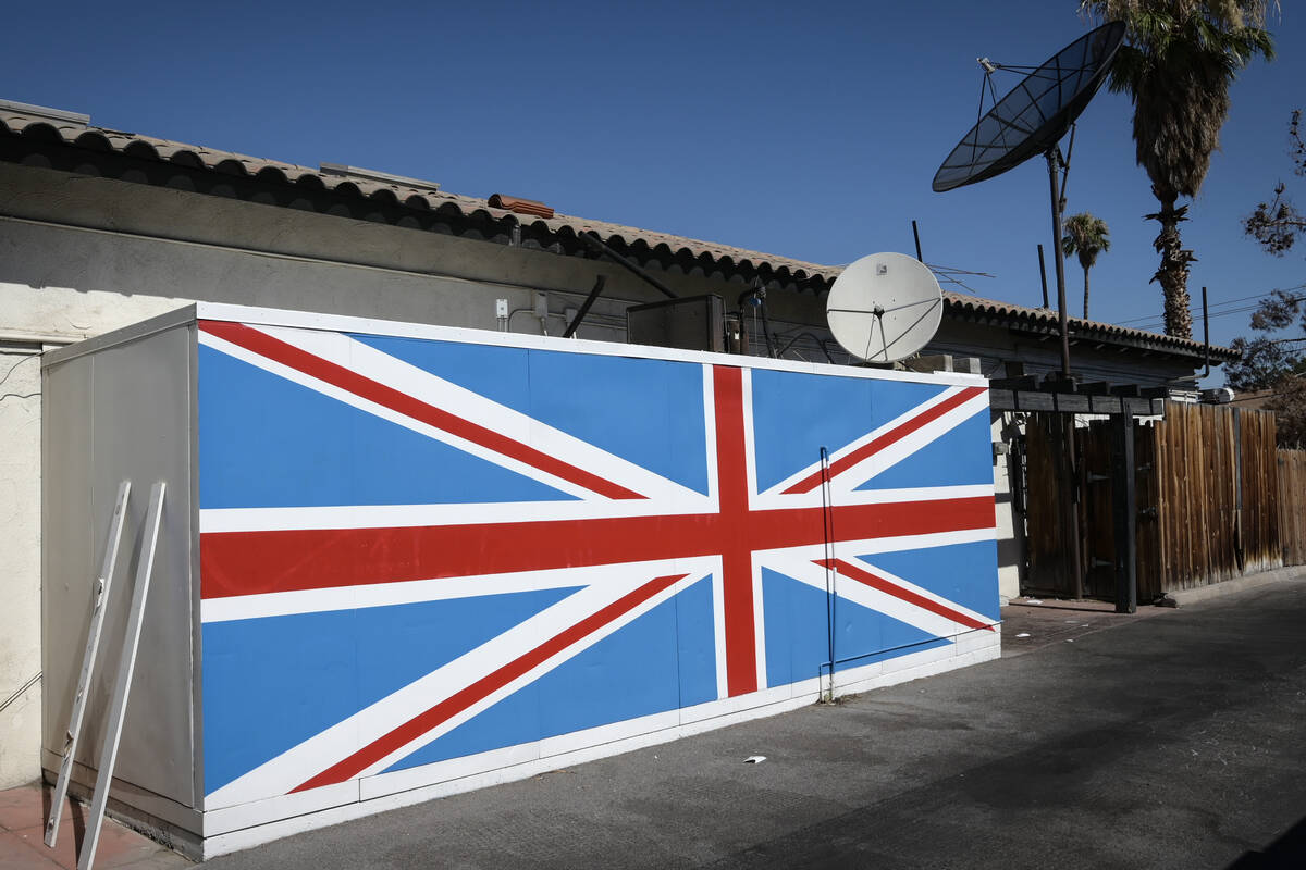 Satellite dishes that were used to bring in European and World Cup soccer games are seen outsid ...