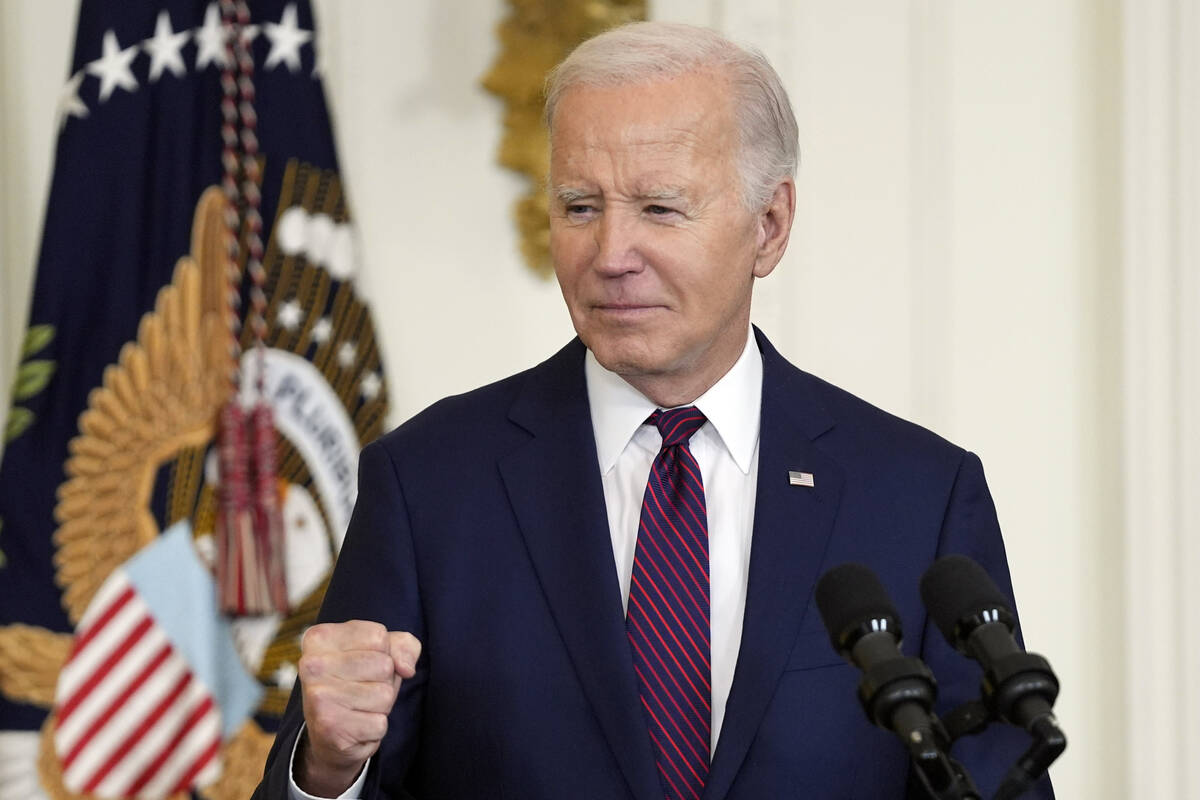 President Joe Biden. (AP Photo/Evan Vucci)