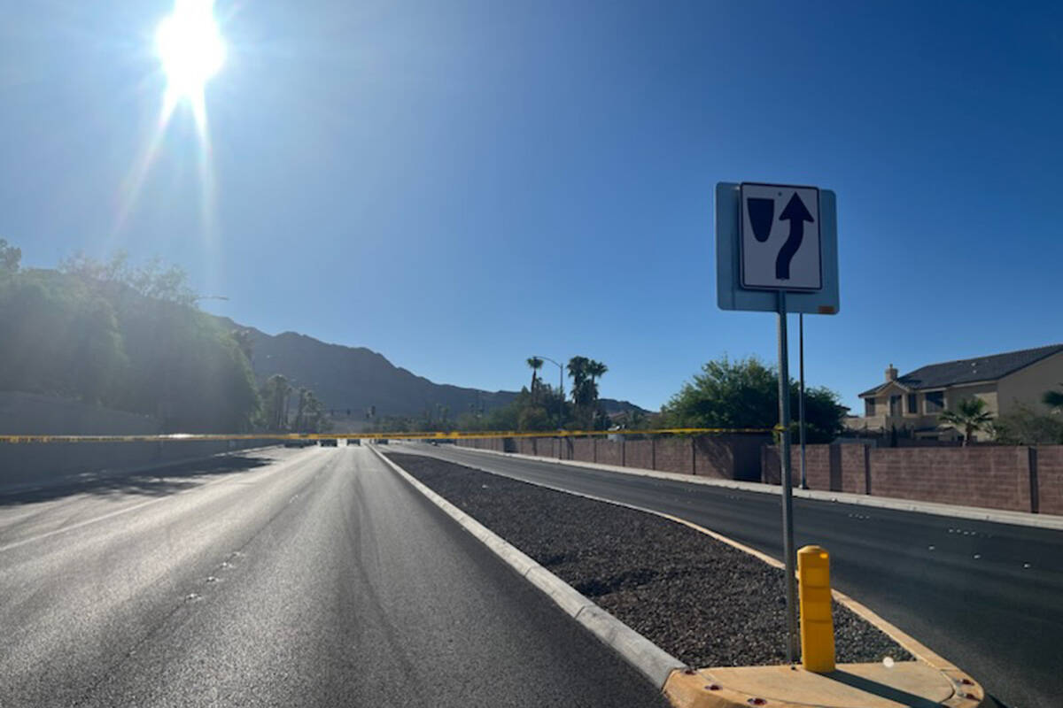 Police investigate a fatal hit-and-run crash Friday, July 5, 2024, near North Hollywood Bouleva ...