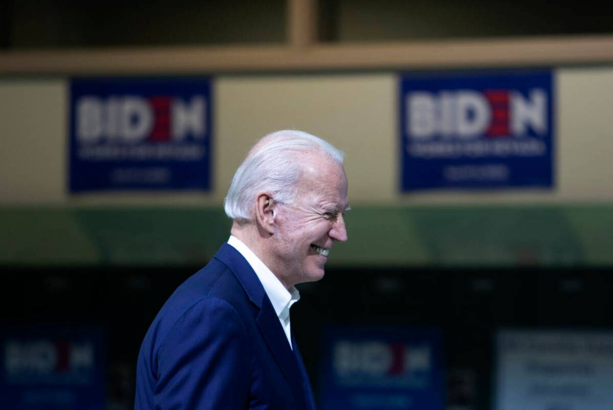 Joe Biden. (Las Vegas Review-Journal)