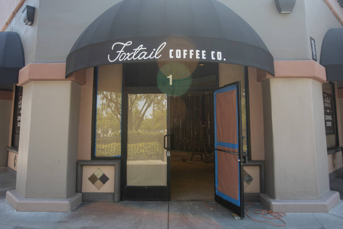 Foxtail Coffee Co. Tuesday, July 9, 2024, in Las Vegas. (Daniel Jacobi II/Las Vegas Review-Journal)