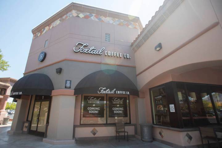 Foxtail Coffee Co. Tuesday, July 9, 2024, in Las Vegas. (Daniel Jacobi II/Las Vegas Review-Journal)