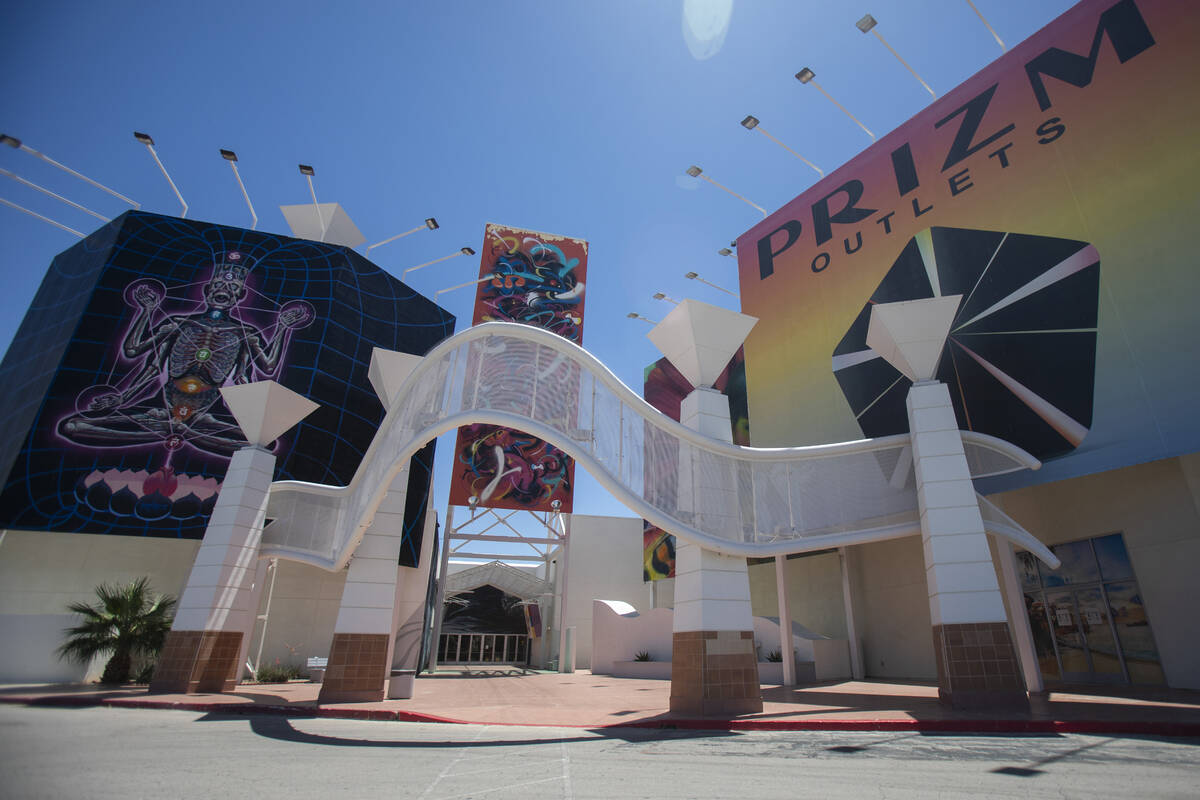 An entrance to the Primm Mall Tuesday, July 2, 2024, in Primm. (Daniel Jacobi II/Las Vegas Revi ...