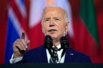 President Joe Biden at the Andrew W. Mellon Auditorium, Tuesday, July 9, 2024, in Washington. ( ...