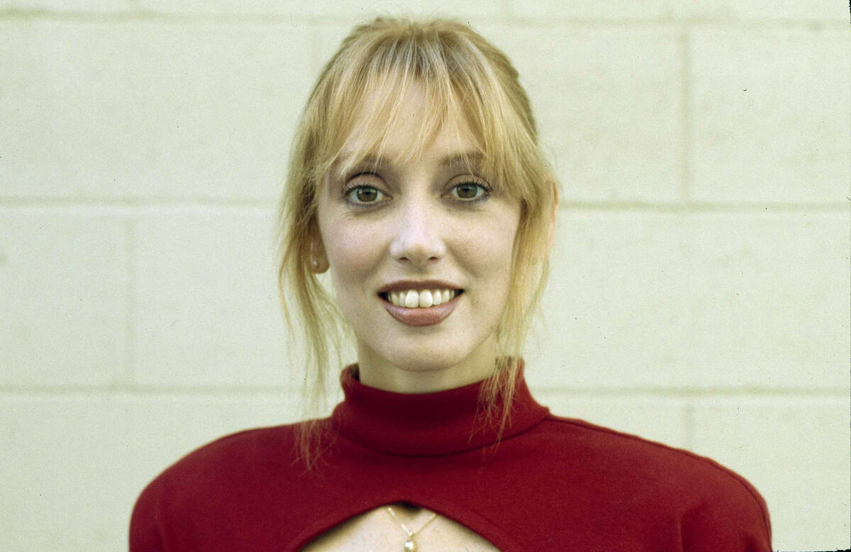 Shelley Duvall is shown on Oct. 27, 1983, in Los Angeles. Duvall, whose wide-eyed, winsome pres ...