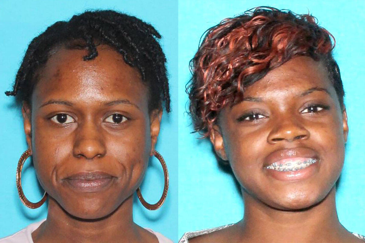 Kaleah Manning, left, and Raenysa Washington. (NDOT photos)