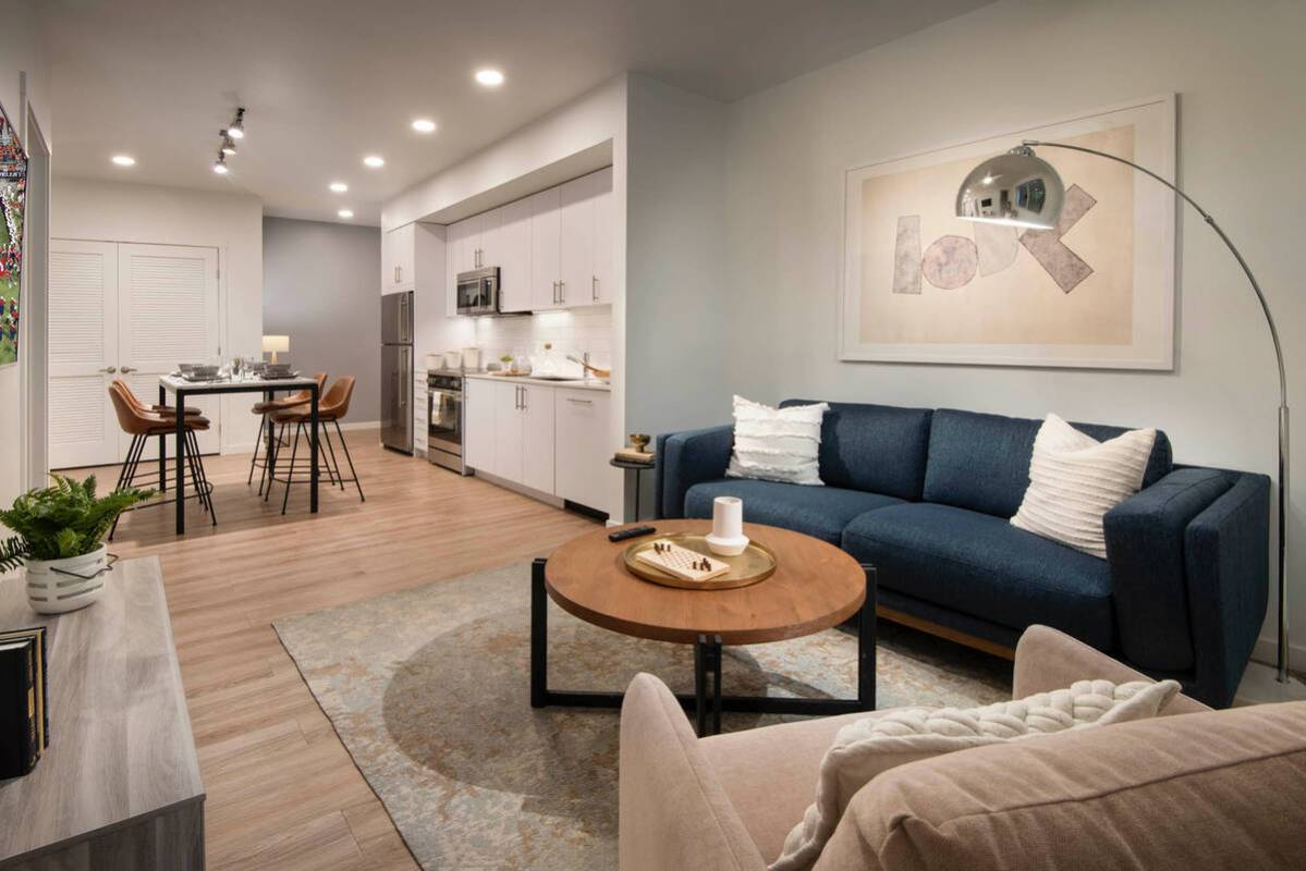 The floor plans range from 555 square feet to 1,242 square feet, offering a variety of options ...