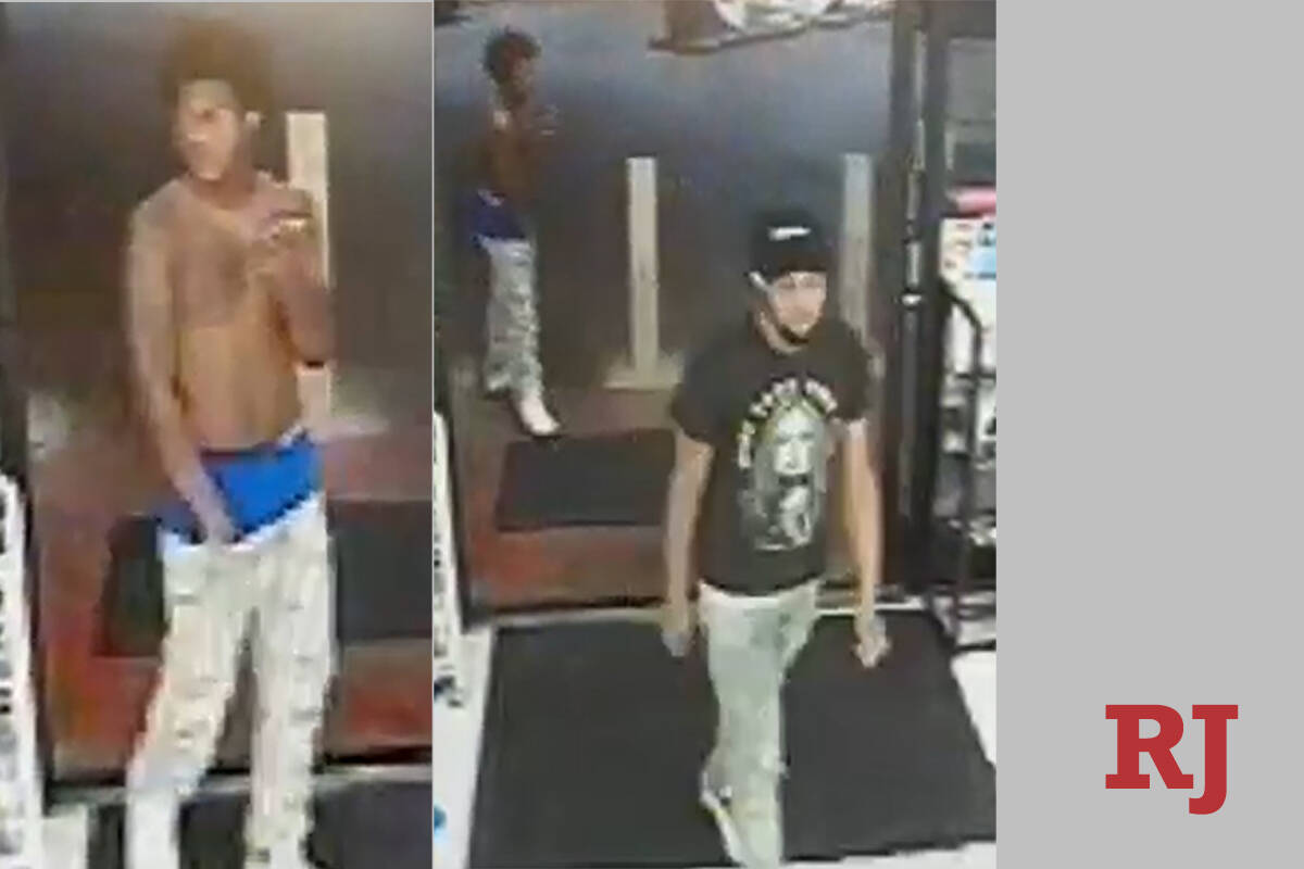 Two suspects are sought in an early July 4, 2024, armed robbery in which the victim was shot in ...