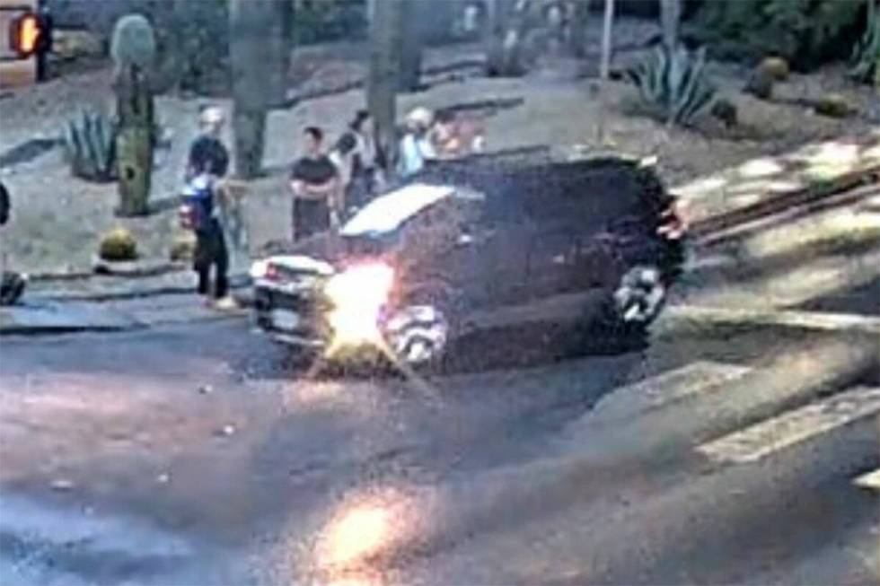A photo of the SUV involved in a fatal hit-and-run crash on Sunday, Jul 21, 2024. (Metropolitan ...