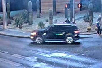 A photo of the SUV involved in a fatal hit-and-run crash on Sunday, Jul 21, 2024. (Metropolitan ...