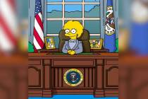 Lisa Simpson is president of the United States on "The Simpsons" episode "Bart to the Future" o ...