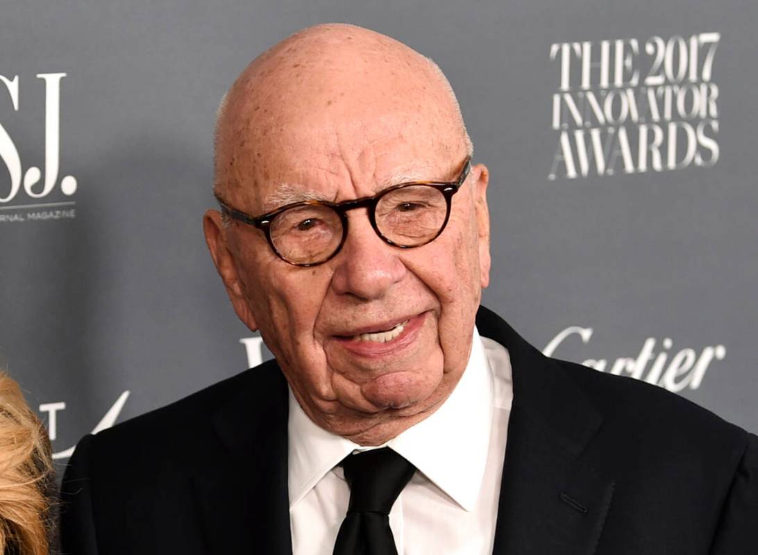 FILE - Rupert Murdoch attends the WSJ. Magazine 2017 Innovator Awards at The Museum of Modern A ...