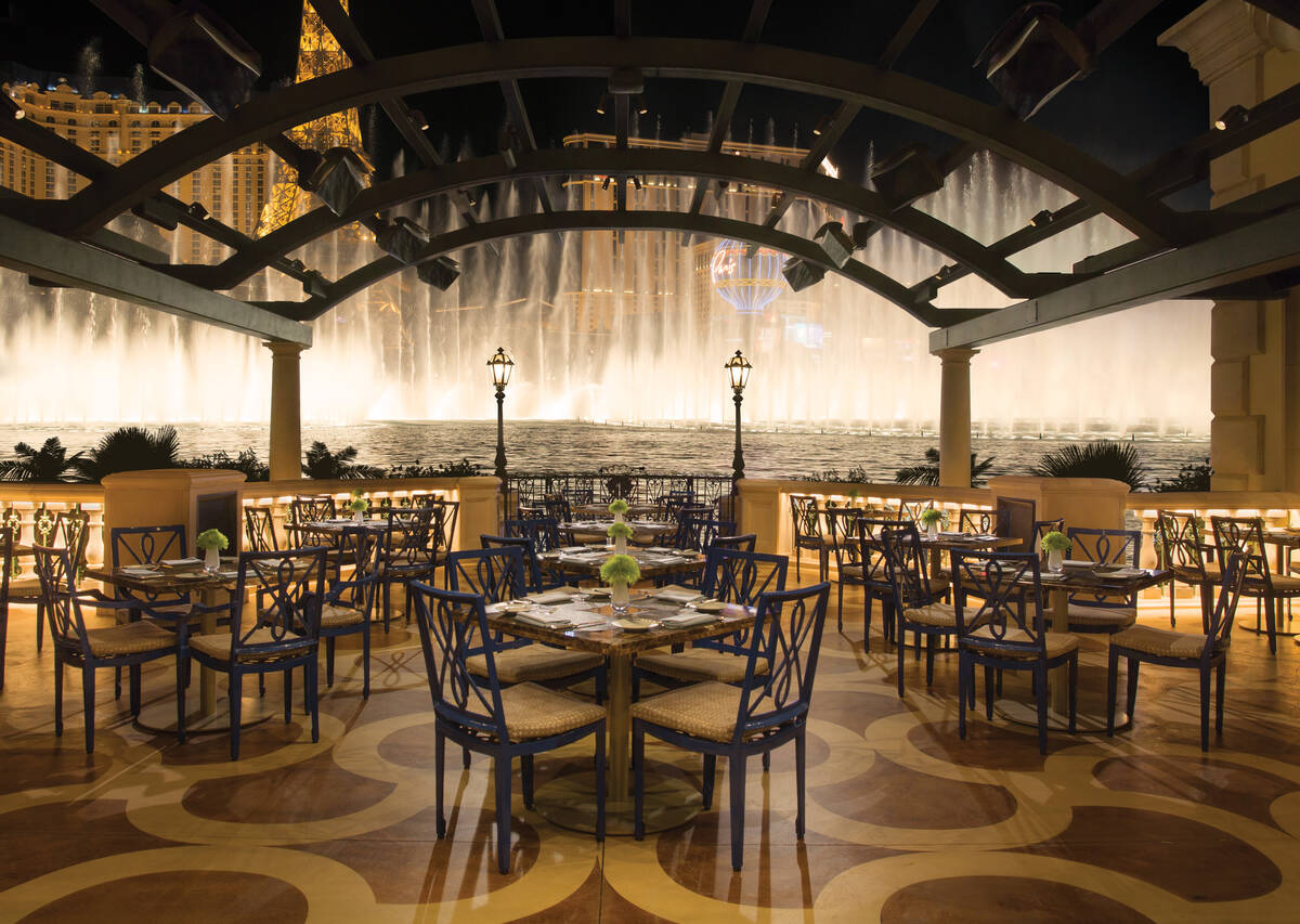 Prime Steakhouse overlooking the Bellagio lagoon on the Las Vegas Strip is closing after servic ...