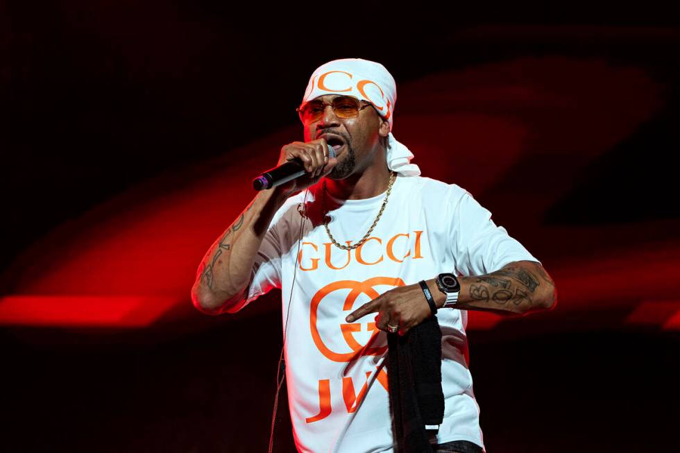 Juvenile performs at the Essence Festival on Friday, June 30, 2023, at the Caesars Superdome in ...