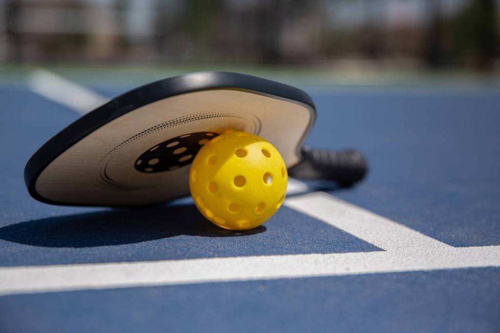 The Las Vegas Pickleball Cup runs Tuesday through Sept. 1 in the Royal Ballroom at the Fontaine ...