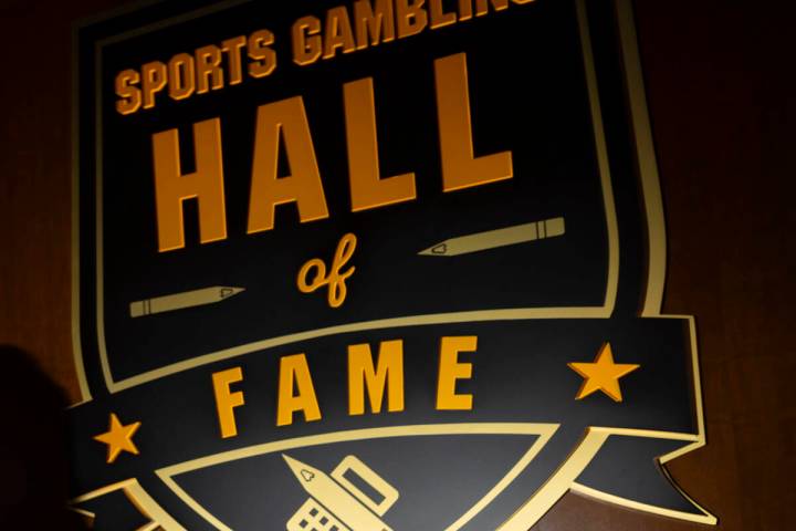 Vic Salerno, who is slated to be inducted to the Sports Gambling Hall of Fame, poses for a port ...