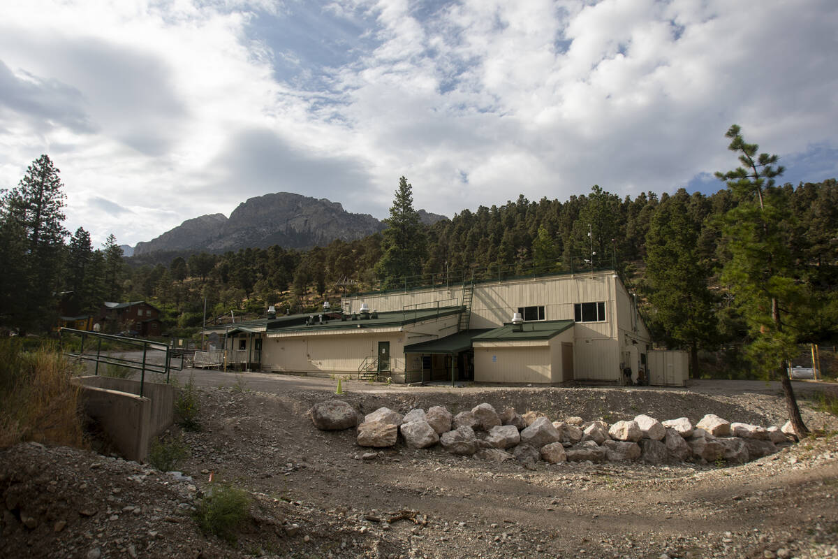 Lundy Elementary School, Thursday, Aug. 1, 2024, in Mount Charleston. (Daniel Jacobi II/Las Veg ...