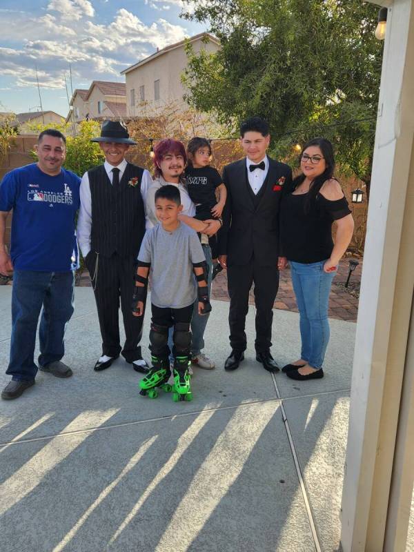 Vincent Herrera lived at home in North Las Vegas with his parents and four younger brothers. (C ...