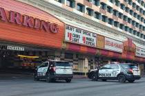 Police are investigating an early morning fight near the Fremont Street Experience in downtown ...