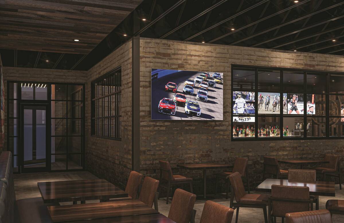 A rendering of Seventy Six Tavern, a new brand restricted gaming establishment and restaurant b ...