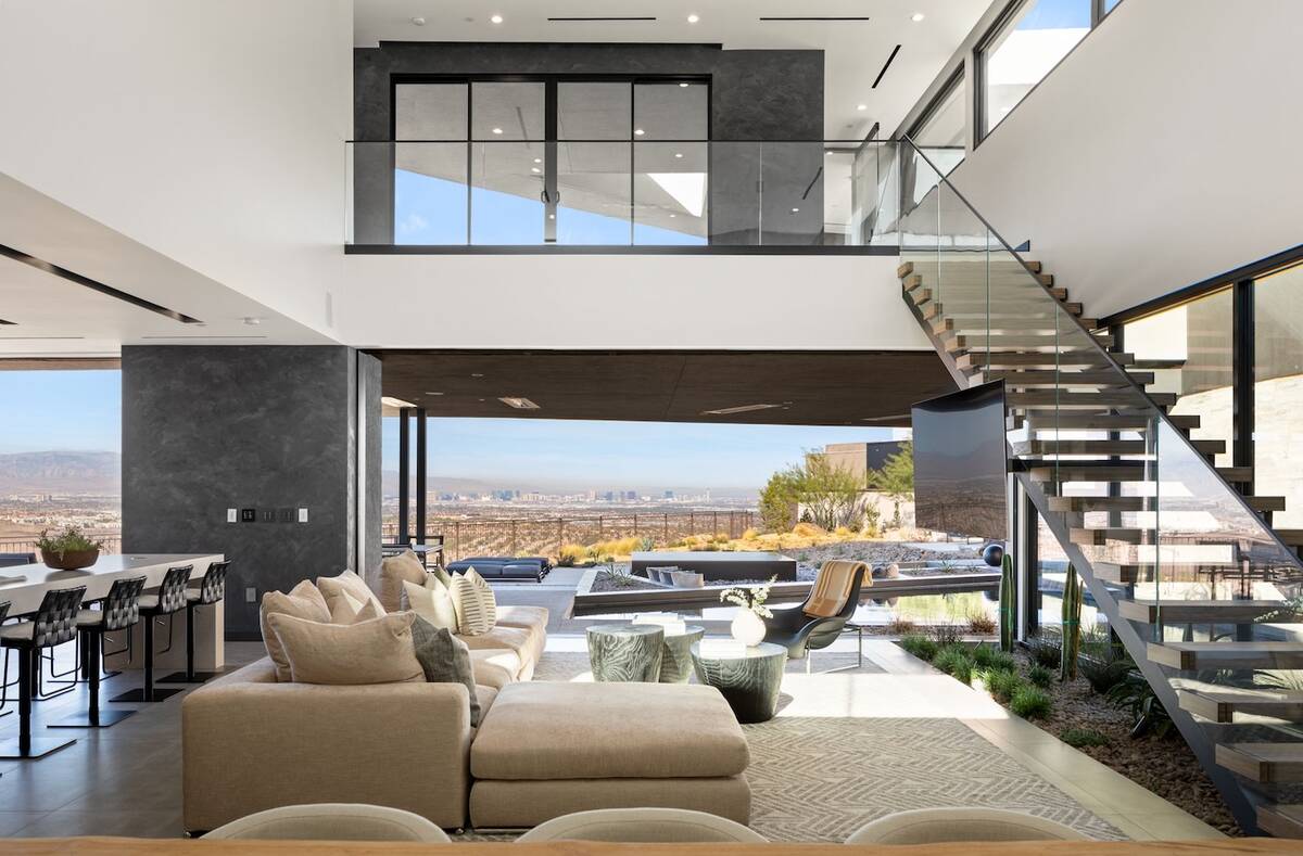 The 6,305-square-foot home on Rockstream Drive in Ascaya was built in 2023 and renovated in 202 ...