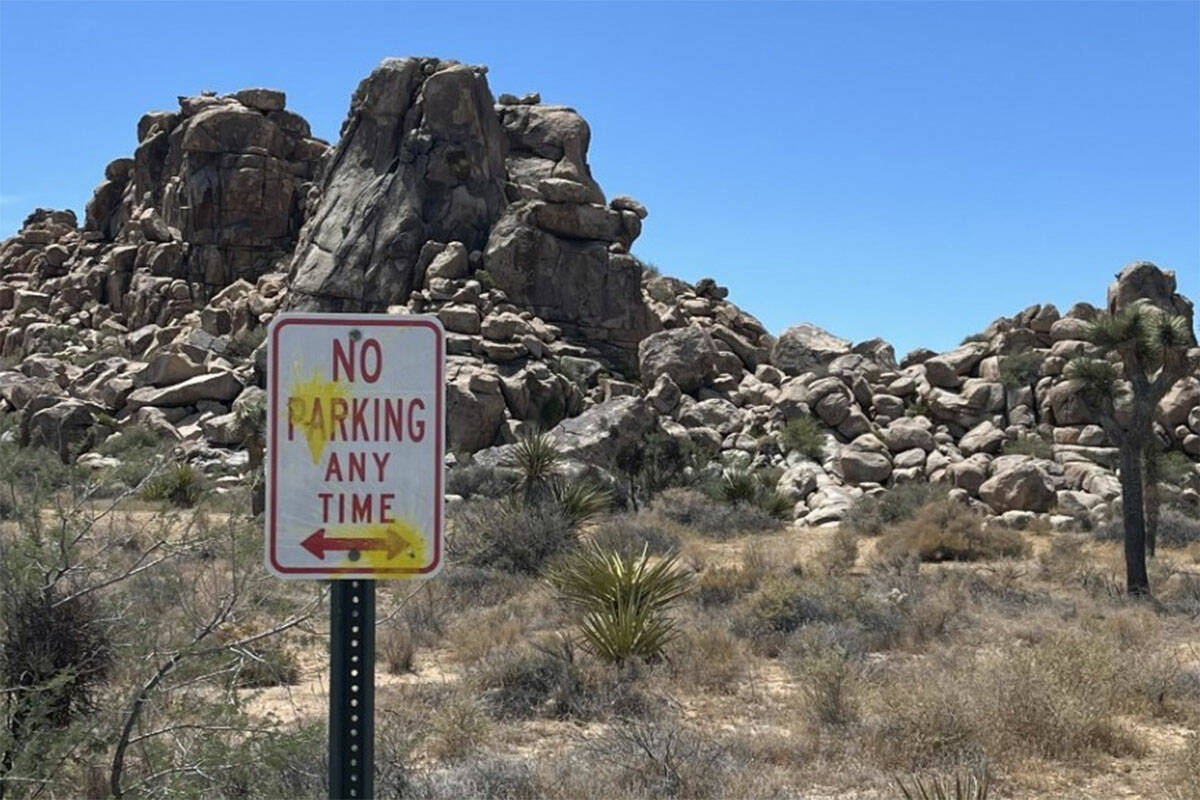 Three German tourists were cited on Sunday, Aug. 4, 2024, in Joshua Tree National Park for firi ...