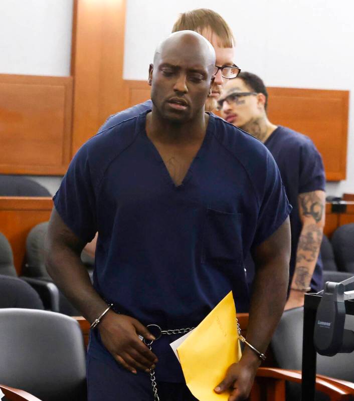 Former NFL player Cierre Wood, who along with his girlfriend, is charged with first-degree murd ...