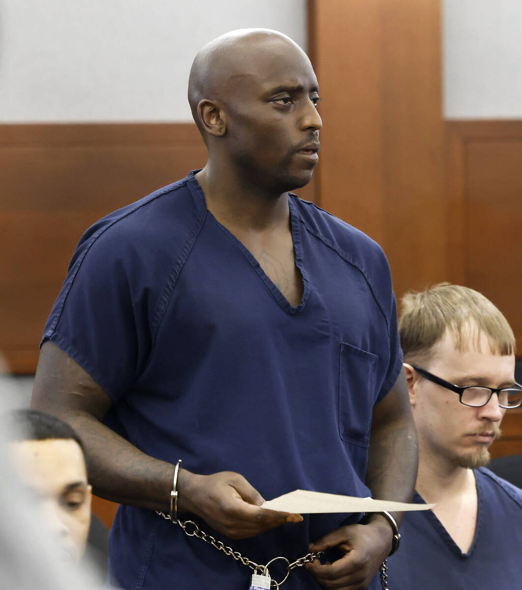 Former NFL player Cierre Wood, who along with his girlfriend, is charged with first-degree murd ...