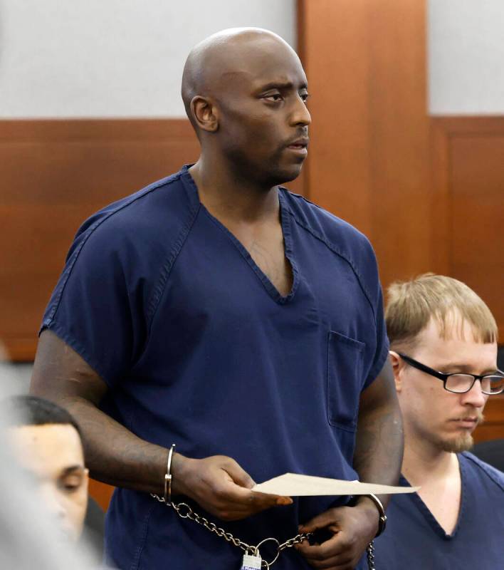 Former NFL player Cierre Wood, who along with his girlfriend, is charged with first-degree murd ...