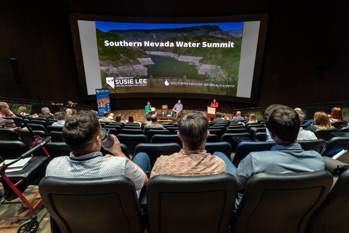 (From right) Bureau of Reclamation Commissioner Camille Calimlim Touton speaks during the secon ...