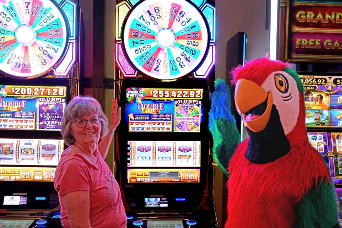 Ginger T. won a $255,000 jackpot on a Wheel of Fortune slot machine at CasaBlanca in Mesquite. ...