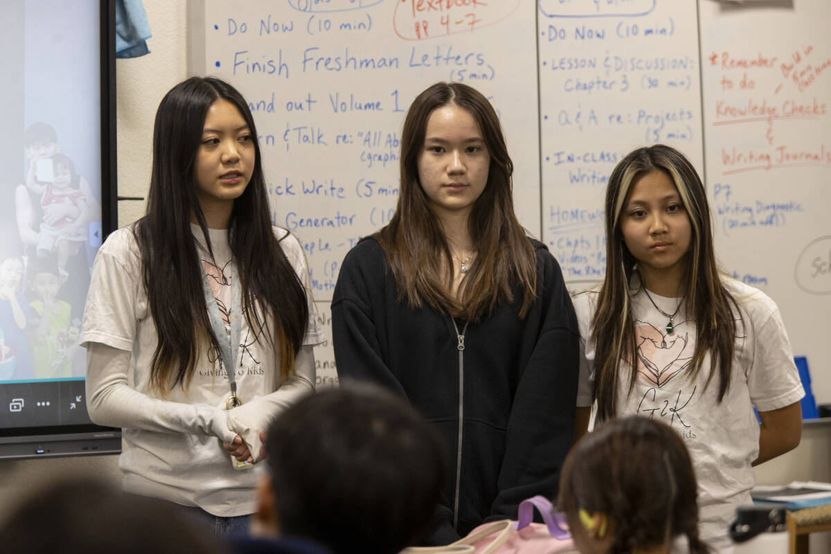 From left: Co-Program Coordinator Hanna Hoang, Historian Maylea Howard and Co-Program Coordinat ...