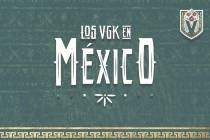 Promotional image of the Las Vegas hockey team's first international trip to Mexico under its n ...