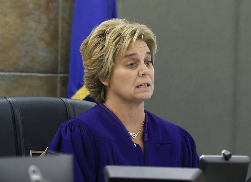 Judge Diana Sullivan presides over Shayne Sussman's, who was charged with eight felony counts a ...