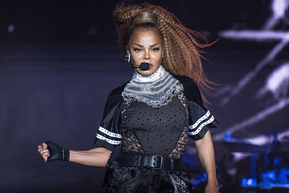 In this July 8, 2018 file photo, Janet Jackson performs at the 2018 Essence Festival in New Orl ...